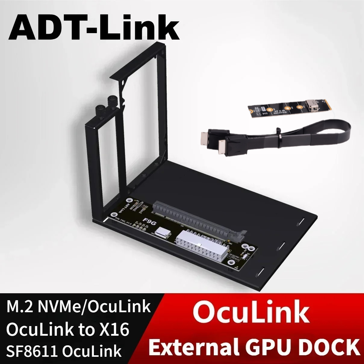 ADT PCIe 4.0 64Gbps OcuLink ca - Oculink Egpu Dock Graphics Card avis et prix